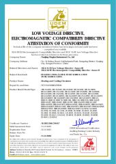 Certification certificate from Nanjing Ningkai Instrument Co., Ltd.