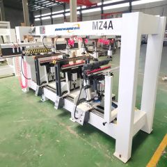 Professional Four-Row Wood Drill for Precision Board Punching Four-Row Drill Capable of Reversing Drill Row Multi-Row Boring Press 4-Row Drilling Machine - Image 4