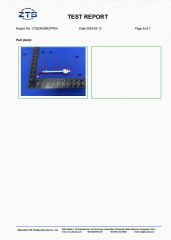 ROHS Test Report certificate from Dongguan Fosselle Electronics Co., Ltd