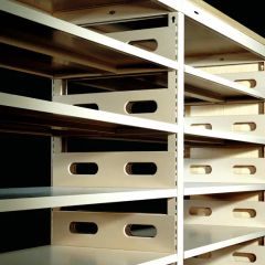 Metal Book Storage Shelves --Quest - Image 2