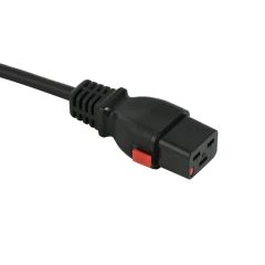 IEC 60320 C19 Lockable Power Extension Cord for Data Centers Origin China IP Rating IP20 Trademark YUELONG Grounding - Cixi Yuelong Hardware Plastic Co, . Ltd
