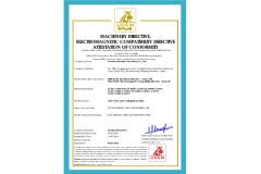 CE Certificate certificate of Wenzhou Kuaiyida Machinery Co., Ltd – certificate photo, supplier certificates section