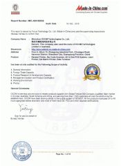 BV Qualified Factory certificate from OCOM Technologies Limited