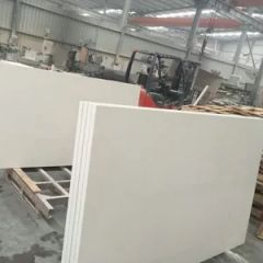 Pure White Quartz Stone Countertop Slabs - Image 3