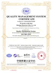 ISO certificate certificate of ZHEJIANG MENCROWN VALVE CO., LTD. – certificate photo, supplier certificates section