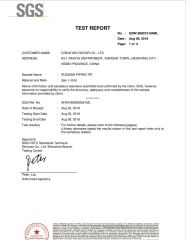 PIPING TIP SGS TEST certificate from Tianjin Huayu Technology & Trade Co., Ltd