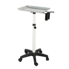 Salon Aluminum Trolley Instrument Tray Utility Cart Color White Origin China Condition New Model NO. BCT-012 HS Code 8716800000 - Image 1