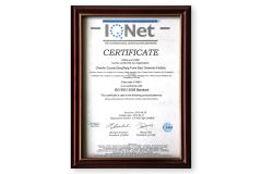 IQNET Certificate certificate from Foshan Ron Hospitality Supplies Co., Ltd.