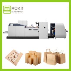 Paper Bag Forming Machine Heat Transfer Paper Bags Speed High Origin China Weight 6000kg Width 70-250mm Long 110-460mm Material - Image 1