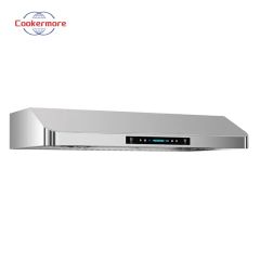 Slim Touch Control Stainless Steel Kitchen Smoke Extraction Range Hood - Image 1