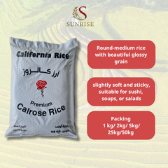 Vietnamese Sushi Rice Best selling calrose rice medium grain packing 1kg/2kg/5kg/25kg - WA: +84 362 688 431 (Ms.Helen) - Image 2