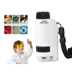 Educational Handheld Microscope 60X-120X Zoom, for Kids Stem Science Classroom - Image 1