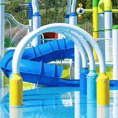Factory Direct Sales Highly Interactive Water Curtain Door Spray Toys Water Play Sketch Equipment - Guangzhou Hongxing Water Park Equipment Co., Ltd.