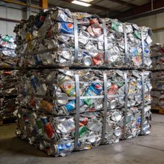 Aluminum UBC Scrap Used Beverage Can Aluminum for Recycling Smelting and Manufacturing - Image 1