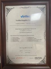 Gold supplier certificate from Wuhan Emanway Import and Export Co., Ltd.