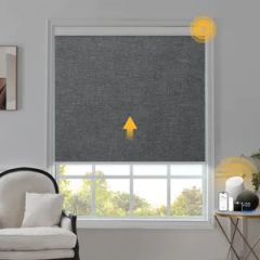 Automatic Electric Motorized Remote Control Windows Blackout Roller Blinds - Image 1