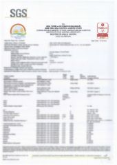 SGS inspection certificate of Hebei Tomato Industry Co., Ltd. – certificate photo, supplier certificates section