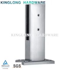 Stainless Steel Pool Clamp Floor Glass Fixing Clamp No Punch Base Railing Post Stair Rail Accessories - Image 1