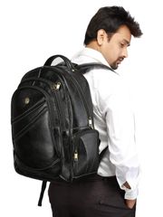 Genuine Cow Buffalo Calf Leather Back Bag - Image 3