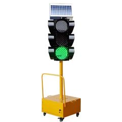 Factory Direct Sales Urban and Rural Waterproof Grade IP66 120lm Solar Powered Temporary Traffic Signal Lights - Image 5