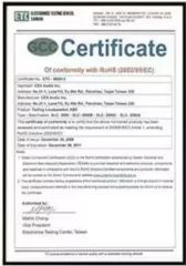 Certificates certificate from Sichuan Xinbang Times Automobile Group Co., Ltd.