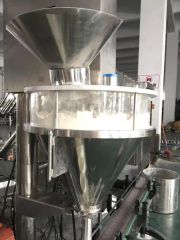 Kefai China Factory Vertical New Linear Auger Screw Food Protein Bottle Coffee Milk Can Tea Dry Powder Spice Weighing Dosing Filling Capping Packaging Machine - Image 4