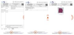 Printed fabric Grand 3-4 certificate from Yiwu City Tenbest Garment Co., Ltd