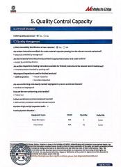 Audit report certificate from Anping County Nuoxi Wire Mesh Products Co., Ltd.