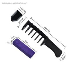 Hair Coloring Chalk Comb Salon for Kids Temporary Hair Color Origin China Type Hair Chalk Material Plastic Model NO. - Image 3