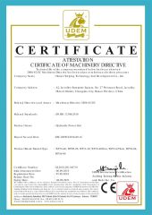 CE cerfiticaton of power packs certificate from Hunan Weiping Technology and Development Co., Ltd.
