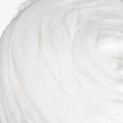 Imitation Rabbit Hair Tops in Raw White - Image 3