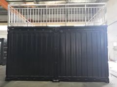 Pop-up Container Coffee Shop Made by Solid Sea Container Shop Snack Bar - Image 3