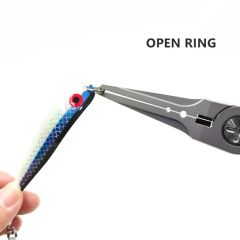 Alpha Titanium Alloy Fishing Pliers 18x9cm Level Silver 130g MOQ1000 - Image 5