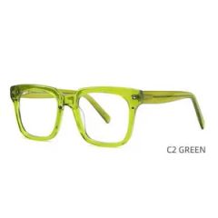 Va-5001 Acetate Wide-Leg Large Frame Glasses Square Frame - Image 4