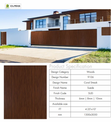 Exterior Wall Claddings Lifespan 12 Years Fire Retardant Fire Retardant Anti-dust Properties Anti-dust Technology Used Gle - Image 13