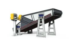 Dry High Efficiency Screening Vibrating Flip Flow Screen / Flip Flow Sizer - Image 6