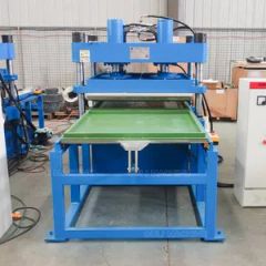 Rubber Playground Mat Floor Tile Molding Making Machine Control PLC Piston Qty 1 Condition New Trademark OULI HS Code 8477800000 - Image 2