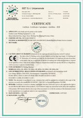 Certificate of CE certificate from Taizhou Boyu Trading Co., Ltd.