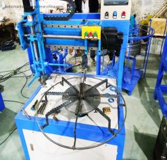 High Speed Electric Fan Guard Machine Making Radial Wire Fan Grills - Image 5