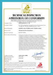 1 certificate from Beite Transformer Co., Ltd.