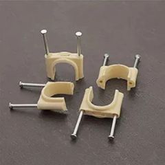 0.5 Inch CPVC Double Nails Cable Clips Available Sizes 1 Inch, 2 Inch, 3 Inch, 4 Inch Clip Type Double Clip Usage Cable Fitting - Image 3