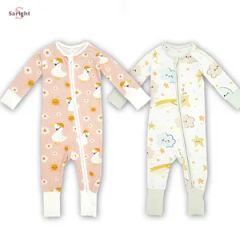 Custom Printing Infant Apparel Bamboo Baby Rompers Type Romper Origin China Season Winter Gender Unisex Technics - Image 1