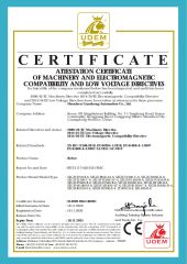 CE certificate from Shenzhen Guanhong Automation Co., Ltd.