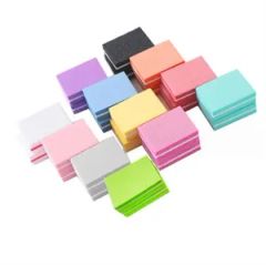 Mini Nail Buffers BS-2351 Colorful Sponge Eco-Friendly 100pcs Bag MOQ100 15D - Image 1