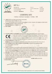 CE of Cable Lug certificate from Phoenix Electric Power Co., Ltd.