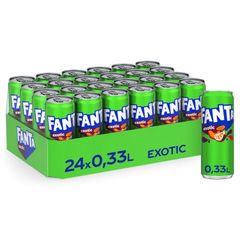 Lowest Price one Top quality Wholesale Fanta Exotic 330ml Can Original Fruit Flavoured Soft Drink Carbonated Beverage Premium Quality Imported Ideal For Retail Shop Supermarket Grocery Store Restaurant Cafe And Bulk Supply Use - Image 5