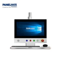15 6 Inch Industrial Fixed Arm Mounted Operation Panel PC with Pushbutton IP65 Waterproof Dustproof Capacitive Touch Screen Cantil - Shanghai Panelmate Electronics Co., Ltd.