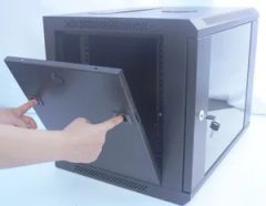 Hexagonal Mesh Server Cabinet 4-18u Two Fan Vented CE ISO RoHS 1Y New - Image 6