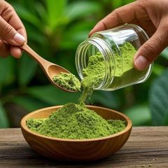 Natural Moringa Powder For Healthy Recipes Smoothies Herbal Drinks And Daily Nutrition With Fine Ground Texture - Image 1
