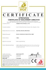 CE CERTIFICATE certificate from Qingdao Henry Industry Co., Ltd.